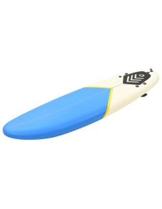Tavola da Surf 170 cm Blu e Crema 2