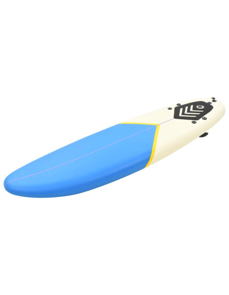 Tavola da Surf 170 cm Blu e Crema