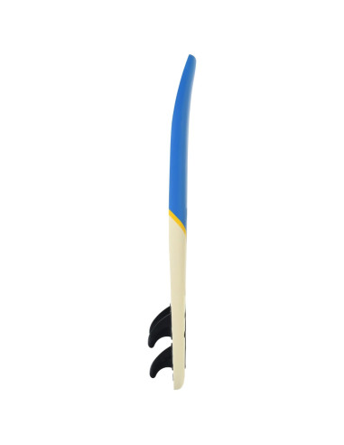 Tavola da Surf 170 cm Blu e Crema