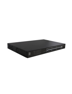 LevelOne FGP-2831 switch di rete Non gestito Fast Ethernet (10/100) Supporto Power over Ethernet (PoE) 1U Nero