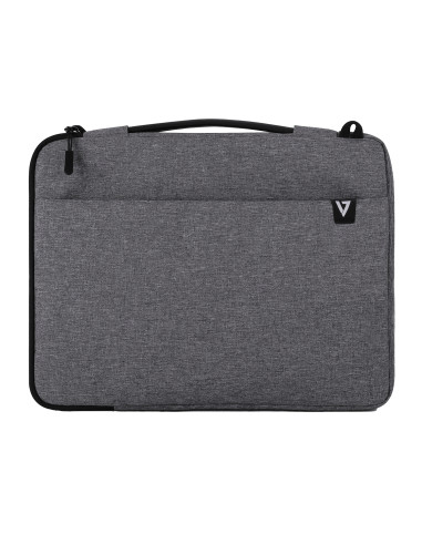 V7 CSE14-ECO borsa per laptop 35,6 cm (14") Custodia a tasca Grigio
