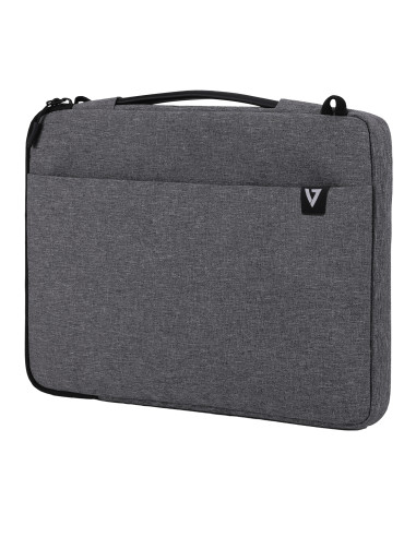 V7 CSE14-ECO borsa per laptop 35,6 cm (14") Custodia a tasca Grigio