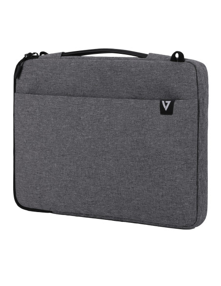 V7 CSE14-ECO borsa per laptop 35,6 cm (14") Custodia a tasca Grigio