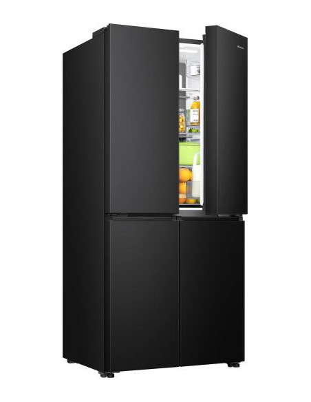 Hisense RQ5P470SAFE frigorifero 4 porte Libera installazione 483 L E Nero