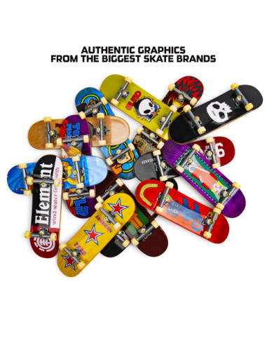 Tech Deck , fingerboard da 96 mm con design autentici, per bambini dai 6 anni in su (i modelli possono variare)