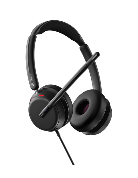 EPOS IMPACT 860T Auricolare Cablato A Padiglione Ufficio USB tipo-C Nero