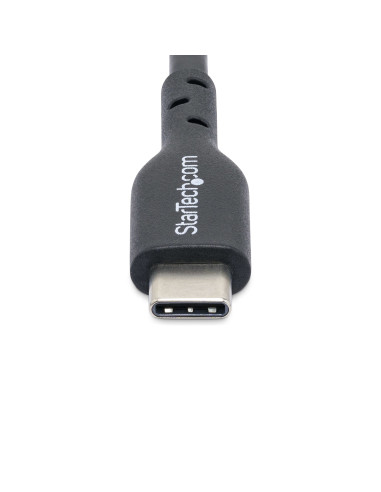 StarTech.com Cavo USB-C da 2m, cavo di ricarica USB-C, cavo USB 2.0 Tipo-C per laptop, 60W 3A Power Delivery, rivestimento in TP