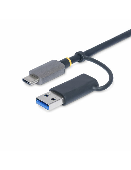 StarTech.com Lettore di schede di memoria multimediale USB 3.0, lettore di schede SD/microSD/CompactFlash, adattatore portatile 