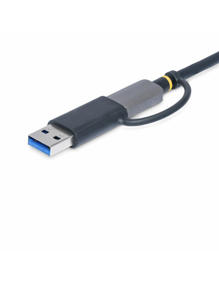 StarTech.com Lettore di schede di memoria multimediale USB 3.0, lettore di schede SD/microSD/CompactFlash, adattatore portatile 