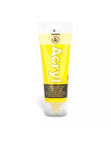 TEMP. TUBO ACRILICO COL.GIALLO75ML