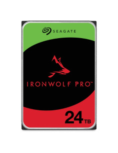 HD SEAGATE IRONWOLF PRO SATA3 24TB 3.5" 7200 RPM  512mb cache 24x7 - NAS HDD - ST24000NT002 - Gar. 5 anni