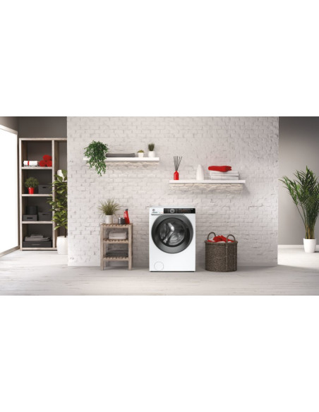 Hoover H-WASH&DRY 500 HDE 5106AMBS/1-S lavasciuga Libera installazione Caricamento frontale Bianco D