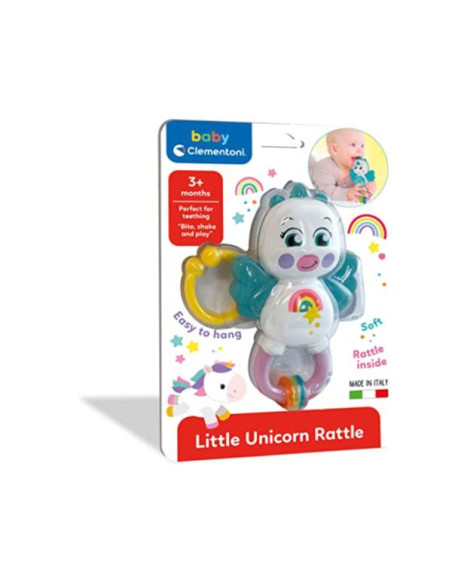 RATTLES TEETHING UNICORN
