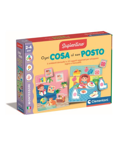 MONTESSORI - OGNI COSA AL SUO POSTO