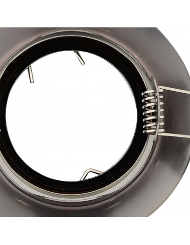 Luci Set di 6 Ottone Metallo 9 cm Luci Incassate Rotonde