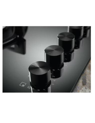 PIANO GAS EGG75372M 75CM 5F MIRROR