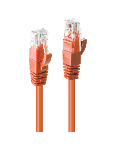 Lindy 48106 cavo di rete Arancione 0,5 m Cat6 U/UTP (UTP)