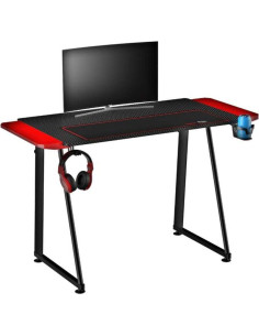 SCRIVANIA GAMING 100X60X75 CM NERA