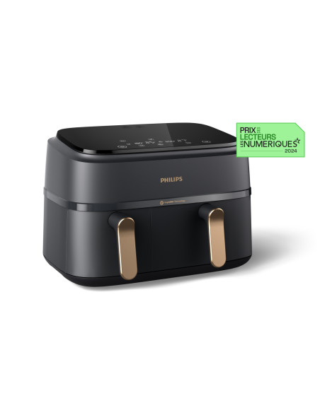 Philips 3000 series Airfryer doppio cestello, friggitrice ad aria da 9.0L, 12 metodi di cottura, App per ricette NA352/00