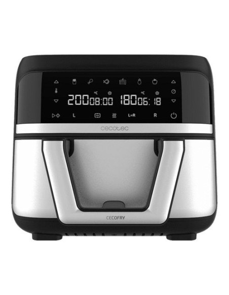 Cecotec Cecofry Dual 9000 Friggitrice ad Aria 9L 2850W Touch Control Nero