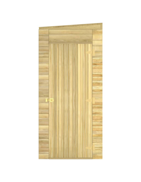 Capanno da Giardino 100x310x218 cm in Legno di Pino Impregnato