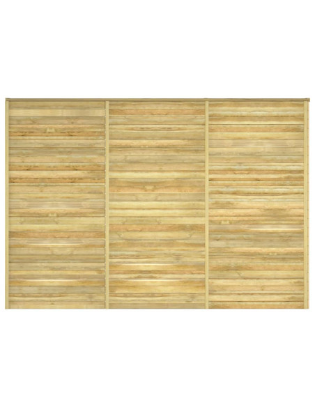 Capanno da Giardino 100x310x218 cm in Legno di Pino Impregnato