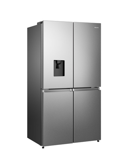 Hisense frigorifero Quattro Porte RQ758N4SWSE libera installazione 606L Classe E Dispenser Acqua Metal Cooling WiFi