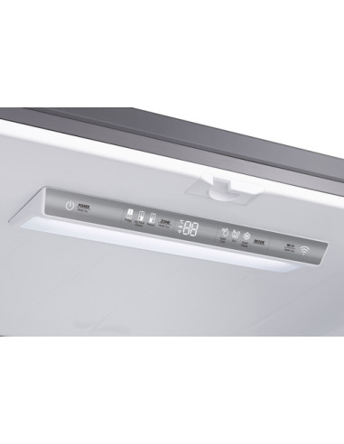 Hisense frigorifero Quattro Porte RQ758N4SWSE libera installazione 606L Classe E Dispenser Acqua Metal Cooling WiFi