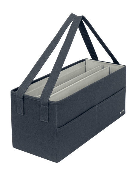 Leitz 64440089 borsa e tracolla Tessuto Nero Unisex Borsa a mano