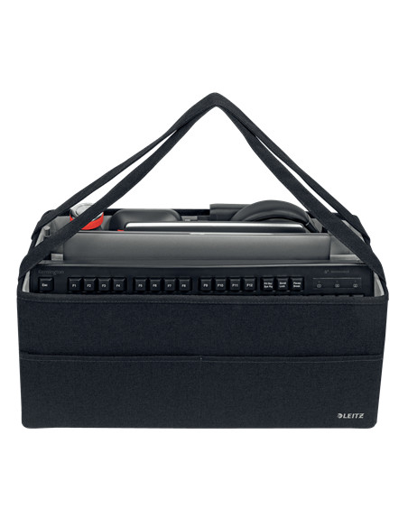 Leitz 64440089 borsa e tracolla Tessuto Nero Unisex Borsa a mano