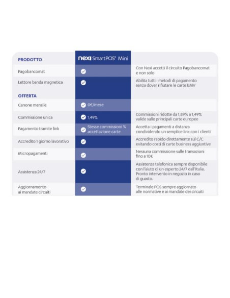 NEXI SMARTPOS MINI