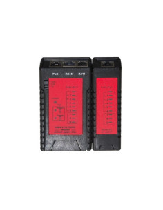 TESTER DI RETE PER CAVI RJ11 RJ45 E POE