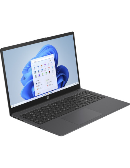HP 15-fd0079nl Intel® N N100 Computer portatile 39,6 cm (15.6") HD 4 GB DDR4-SDRAM 128 GB UFS Wi-Fi 6E (802.11ax) Windows 11 Ho