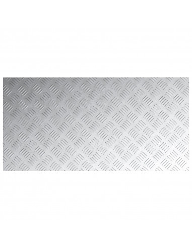 Pannelli in Alluminio Antiscivolo 4 pcs 100x50 cm