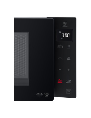 LG MH6535GIB forno a microonde Nero Microonde combinato Superficie piana 25 L 1100 W