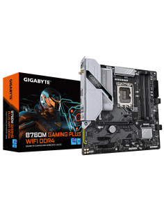 GIGABYTE B760M GAMING PLUS WIFI DDR4 Scheda madre - Supporta CPU Intel Core di 14a generazione, VRM a 4+1+1 fasi, fino a 5333 MH