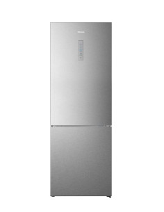 Hisense RB645N4BIE frigorifero con congelatore Libera installazione 495 L E Acciaio inox