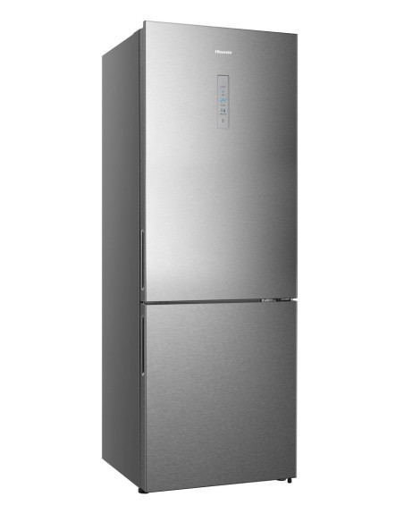 Hisense RB645N4BIE frigorifero con congelatore Libera installazione 495 L E Acciaio inox