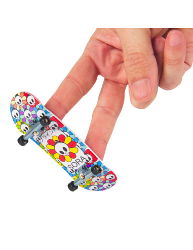 Tech Deck , Giochi Olimpici Parigi 2024, set da 4 fingerboard Ultra DLX, mini skateboard da collezione personalizzabili, giocatt