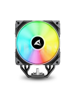 SHARKOON DISSIPATORE AD ARIA 1X 120MM ARGB PWM FAN, 5X COPPER PIPES, DIRECT TOUCH, TDP 230W, EFFETTO