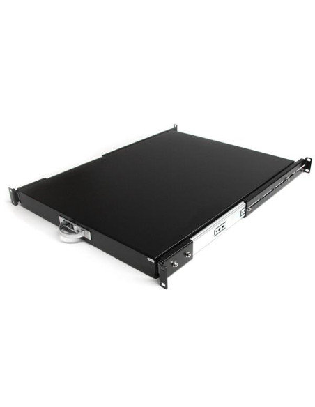 StarTech.com Ripiano scorrevole per armadio server rack 55,8 cm di colore nero
