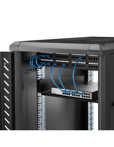 StarTech.com Ripiano per montaggio a rack fisso profondità 22" 2U - 22 kg