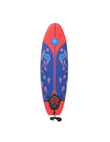 Tavola da Surf Blu e Rossa 170 cm