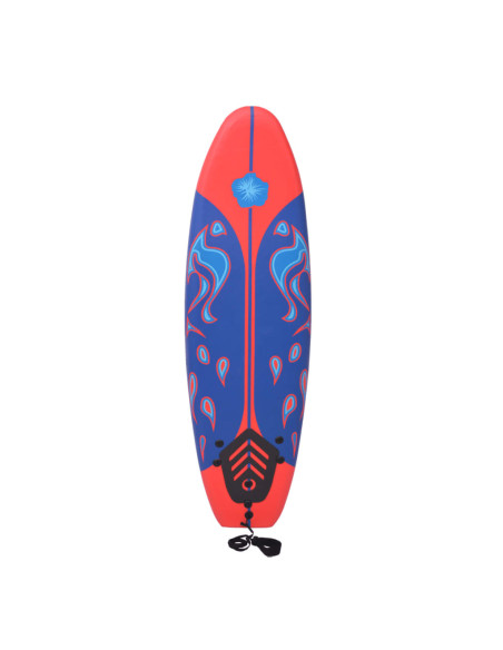 Tavola da Surf Blu e Rossa 170 cm