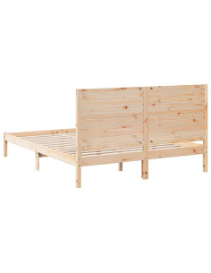 Giroletto Extra Lungo senza Materasso 140x220 cm Legno Massello