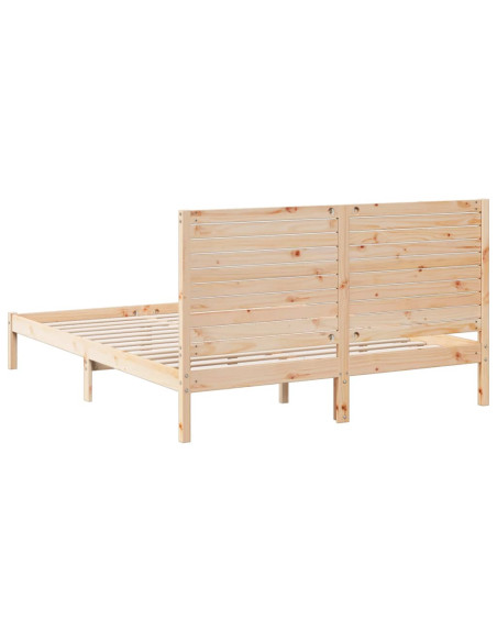Giroletto Extra Lungo senza Materasso 140x220 cm Legno Massello