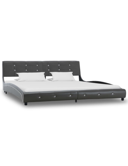 Giroletto Grigio in Similpelle 180x200 cm