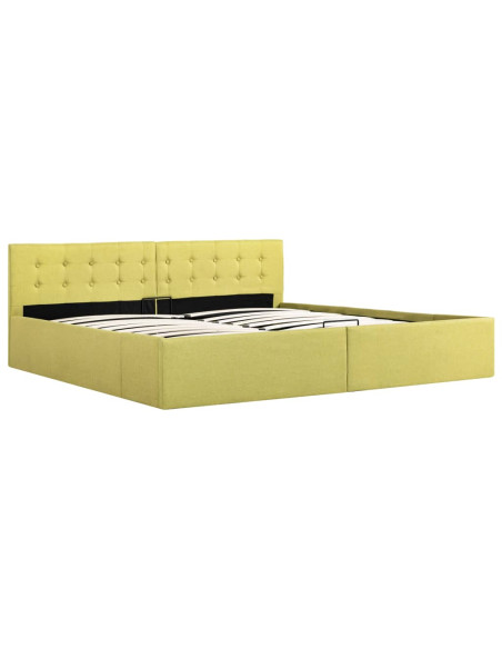 Giroletto Idraulico e Contenitore Lime Giallo Tessuto 180x200cm