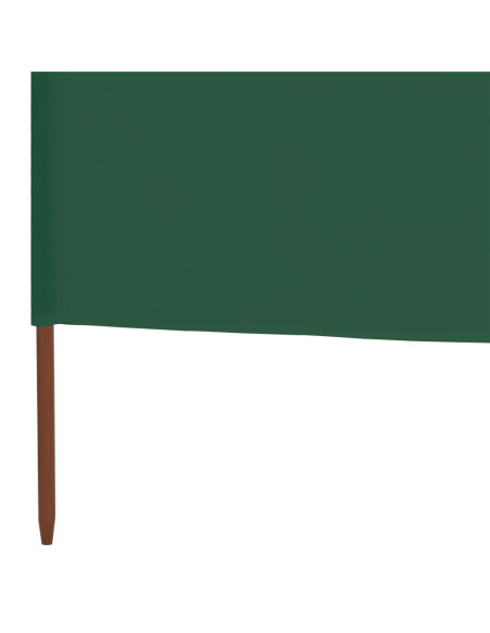 Paravento a 5 Pannelli in Tessuto 600x160 cm Verde