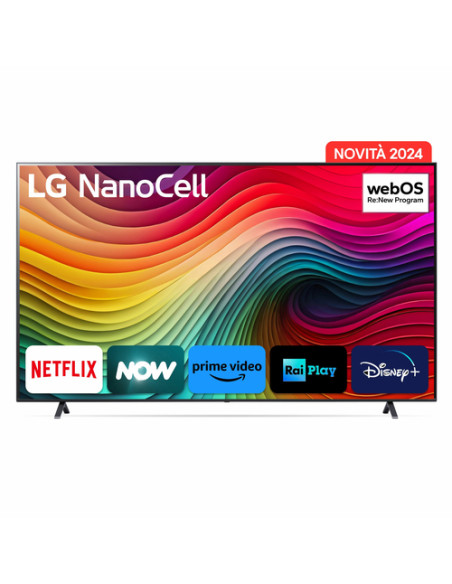 LG NanoCell NANO81 AI 86'' Serie 86NANO81T6A, TV 4K, 3 HDMI, SMART TV 2024